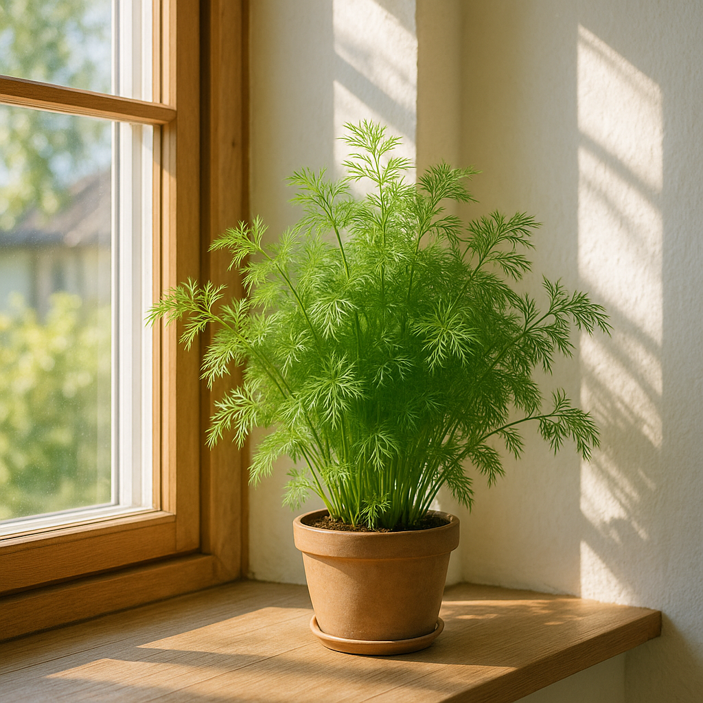 Tillin kasvatus sisällä